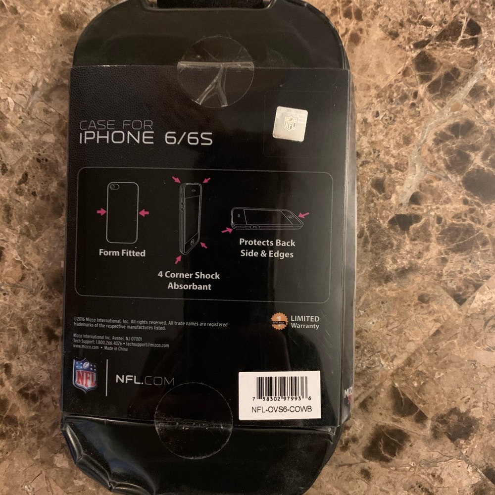 Cowboys 6/6s phone case